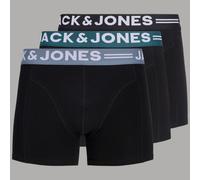 Jack & Jones boxer neri da uomo pacco da 3 pz in jersey di cotone art. 12081832