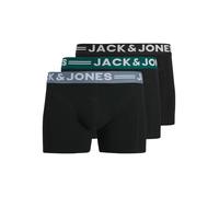 JACK & JONES Boxer 'Sense' blu chiaro / verde scuro / nero / bianco Uomo JACK & JONES L