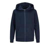 Jack & Jones Felpa con zip Bradley Junior Blu Navy 140
