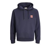 Jack&Jones felpa uomo con cappuccio blu M
