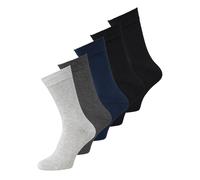 JACK&JONES Calzini Da Uomo Bambù Confezione Da 5 - JACBASIC, Taglia Unica