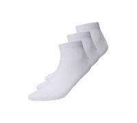 JACK & JONES Jacbasic Bamboo Short Sock 3 Pack Noos Calzini, Bianco, Taglia unica (confezione da 3) da uomo, bianco, Taglia unica