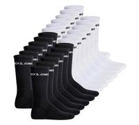 JACK & JONES Calzino sportivo nero / bianco Uomo JACK & JONES 39-46