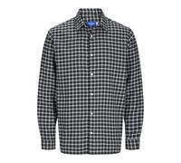 JACK & JONES Camicia a Quadri Comfort Fit | Comfort Fit, Maniche lunghe, Casual, Temperatura massima di 40°C ciclo delicato