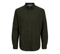 JACK & JONES Camicia a Quadri da Uomo Slim Fit