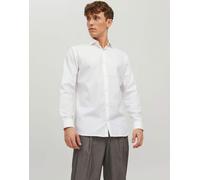 Jack & Jones - Camicia bianca a maniche lunghe-Bianco 3XL