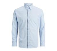 Jack & Jones Camicia Classica da Uomo Jjjoe LS Plain, Blu di Cachemire, L