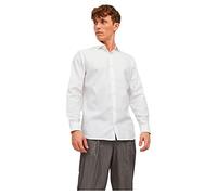 JACK & JONES Camicia business 'JPRBLAParker' bianco, Taglia 37-38