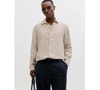 JACK & JONES Camicia 'JPRBLAlawrence' greige Uomo JACK & JONES XL