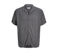 Jack & Jones Jeff Solid Resort Short Sleeve Shirt Grigio M Uomo