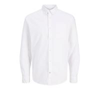 Jack & Jones - Camicia Oxford oversize bianca-Bianco XL