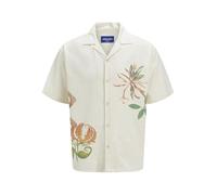 Jack & Jones Camicia da Uomo Relaxed Fit, Bianco Antico, L