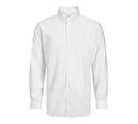 Jack & Jones Camicia JPRBLAParker Vestibilità Slim Bianco Taglia 36