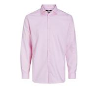 JACK & JONES Jprblaparker Shirt L/S Noos Felpa con Cappuccio, Rosa Nectar, XL Uomo