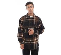 Jack & Jones - Camicia giacca marrone a quadri XXL