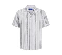 JACK & JONES Camicia grigio chiaro / nero / bianco Uomo JACK & JONES S grigio chiaro / nero / bianco