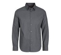 JACK & JONES Camicia 'JJArthur' navy / offwhite Uomo JACK & JONES M navy / offwhite