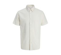 Jack & Jones Breeze Linen Short Sleeve Shirt Bianco L Uomo