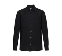 Jack & Jones Breeze Linen Blend Long Sleeve Shirt Nero S Uomo
