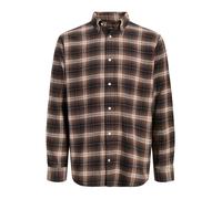 JACK & JONES Camicia 'JJEField' cioccolato / nero / bianco Uomo - PROMO - Camicie da uomo - Camicie a quadri JACK & JONES M