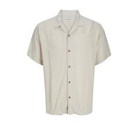 JACK & JONES Camicia da Uomo Relaxed Fit, Raggio di Luna, XL