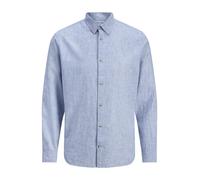 Camicia regular fit Blu M Tinta unita