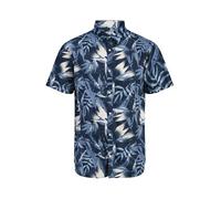 JACK & JONES Camicia 'JJHonolulu' navy / blu fumo / bianco Uomo JACK & JONES S