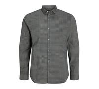 JACK & JONES Camicia ' JPRBLABlackpool' beige / marino / bianco Uomo JACK & JONES XL beige / marino / bianco