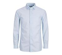 JACK & JONES Camicia 'JPRBLAParker' blu chiaro Uomo - Abbigliamento - Taglie comode - Camicie da uomo JACK & JONES S