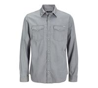 JACK & JONES Camicia 'Sheridan' grigio denim Uomo - Abbigliamento - Taglie comode - Camicie da uomo JACK & JONES XS