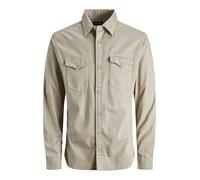 JACK & JONES Camicia 'Sheridan' stucco Uomo JACK & JONES S stucco