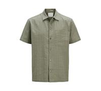JACK JONES Camicia Uomo Manica Corta con Tasca sul Petto e Bottoni