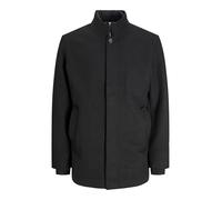 JACK & JONES Cappotto di lana da uomo, Nero, S