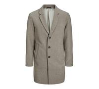 JACK & JONES Cappotto di mezza stagione 'JJEHarrison' greige Uomo JACK & JONES XL greige