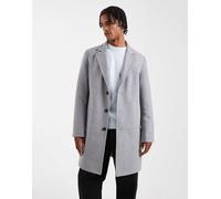 Jack & Jones - Cappotto grigio in misto lana M