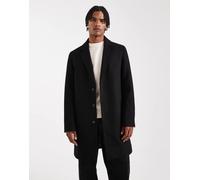 Jack & Jones - JJEHARRISON WOOL COAT SN Nero - Abbigliamento XL Nero