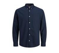 Jack & Jones Oxford Long Sleeve Shirt Blu L Uomo