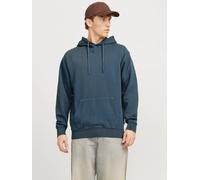 Jack & Jones Charge Faded Sweat Hood Blu - Taglia M Abbigliamento Uomo