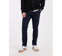 Jack & Jones - Chino slim blu navy a spina di pesce W31 L34