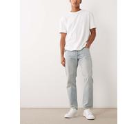 Jack & Jones - Chris - Jeans dritti azzurri-Blu W32 L34