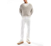 Jack & Jones - Chris - Jeans dritti bianchi-Bianco W31 L34