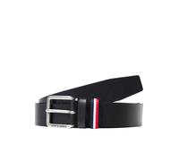 JACK&JONES JACESPO - Cintura in pelle, da uomo, taglia 95, colore: Nero