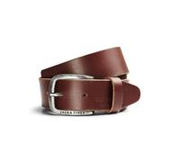 JACK & JONES JJIPAUL JJLEATHER BELT NOOS, Cintura Uomo, Marrone (Black Coffee), 85 cm
