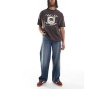 Jack & Jones - Dave - Jeans ampi blu medio W33 L30