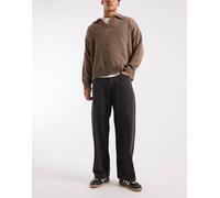 Jack & Jones - Dave - Jeans super ampi neri-Nero W34 L32