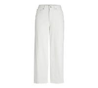 Jack & Jones Donna Jxmilla Wide HW Culotte DNM. Jeans, Bianco, 28W x 32L