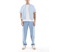 Jack & Jones - Eddie - Jeans ampi blu lavaggio stone wash W33 L34