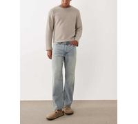 Jack & Jones - Eddie - Jeans ampi lavaggio azzurro-Blu W32 L32