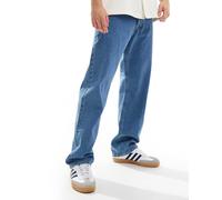 Jack & Jones - Eddie - Jeans ampi lavaggio blu medio W31 L32