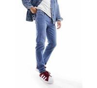 Jack & Jones Essentials - Mike - Jeans affusolati blu lavaggio chiaro W28 L30